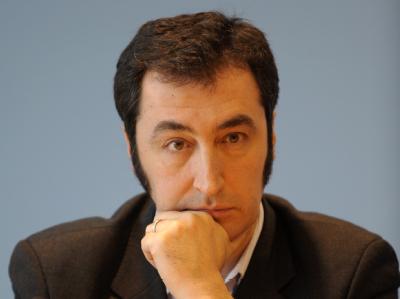 Cem Özdemir am Dienstag nach einer Klausur des Bundesvorstandes von Bündnis 90/Die Grünen. Cem Özdemir