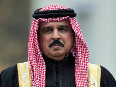 Der Herrscher von Bahrain, König Hamad bin Issa al-Chalifa. König Hamad bin Issa al-Chalifa