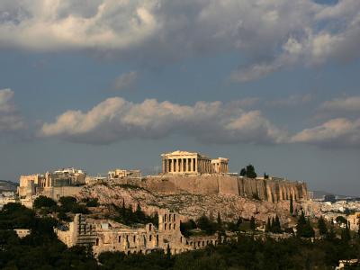 Griechenland braucht dringend finanzielle Hilfe. Akropolis