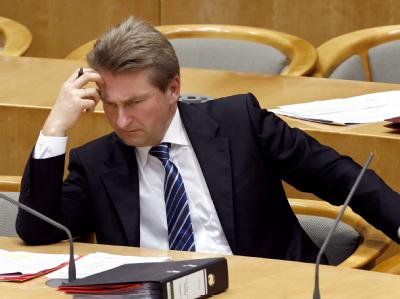 Andreas Pinkwart Anfang Februar im Landtag in Düsseldorf. Andreas Pinkwart