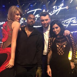 Laut Taylor Swift hat Kanye West ''zwei Gesichter''. Taylor Swift, Kanye West, Sam Smith und Kim Kardashian West