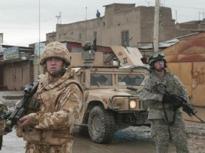 Immer wieder Opfer von Anschlägen: US-Soldaten in Afghanistan. (Archivbild) US-Soldaten in Afghanistan