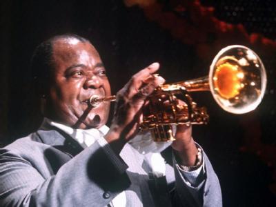 Bescherte dem «St. Louis Blues» große Popularität: «The King of Jazz» Louis Armstrong. Louis Armstrong