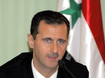 Syriens Präsident Bashar Al-Assad gibt in Damsakus eine Pressekonferenz (Archivfoto). Baschar al-Assad