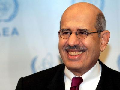 Erhielt als Chef der Internationalen Atomenergie-Organisation IAEO 2005 den Friedensnobelpreis: Mohammed el Baradei. (Archivbild) Mohammed el Baradei