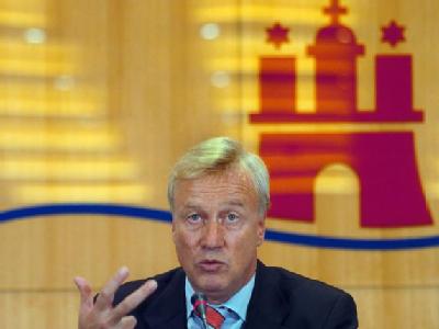 Hamburgs Bürgermeister, Ole von Beust. Ole von Beust