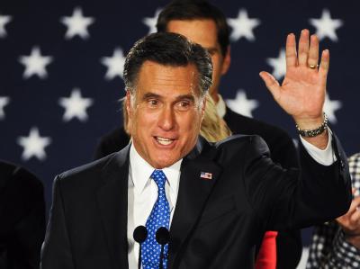 Mitt Romney gilt als klarer Favorit. Foto: Tannen Maury/Archiv Mitt Romney