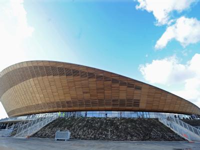 Im Velodrome sind die Radstrecken untergebracht. Foto: Gerry Penny / Archiv Spielstätten - Velodrome