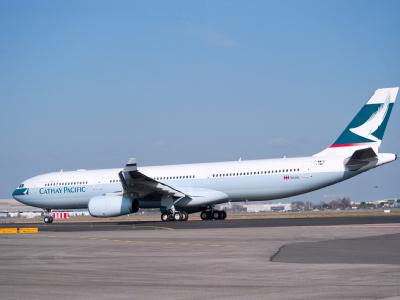 Ein Aribus von Cathay Pacific Airways ist in Singapur notgelandet. (Archivbild) Cathay Pacific