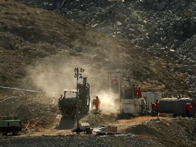 Die Rettungsbohrung in Chile läuft - kann aber Monate dauern. Rettungsbohrung