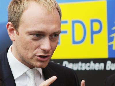 FDP-Generalsekretär Christian Lindner (Archiv). Christian Lindner