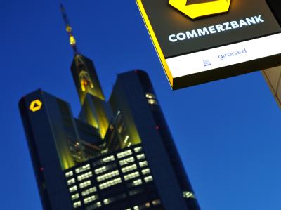 Die größte Kapitallücke eines deutschen Instituts machte der aktuelle Stresstest bei der Commerzbank mit 5,3 Milliarden Euro aus. Foto: Arne Dedert/Archiv Commerzbank