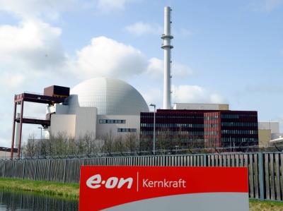 Atomkraftwerk des Betreibers Eon im schleswig-holsteinischen Brokdorf. Eon
