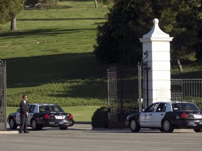 Michael Jackson wird auf dem Forest Lawn Friedhof in Los Angeles bestattet. Forest Lawn Friedhof in Los Angeles