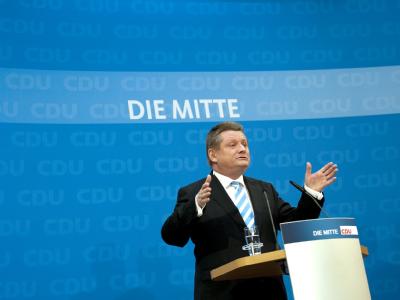CDU-Generalsekretär Hermann Gröhe setzt auf Schwarz-Gelb. (Archivbild) Gröhe