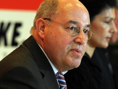 Sahra Wagenknecht macht sich, findet Gregor Gysi. Foto: Caroline Seidel/ Archiv Gysi und Wagenknecht