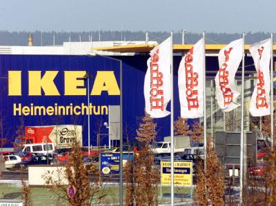 Ikea im Elbepark Dresden: Hier detonierte am Freitag ein Sprengsatz. Ikea Dresden