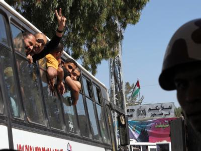 Am 18. Oktober hatte Israel den Soldaten Schalit in einem ersten Schritt gegen 477 palästinensische Häftlinge ausgetauscht. Foto: Khaled Elfiqi/ Archiv Gefangenenaustausch