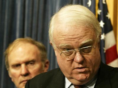 James Sensenbrenner (r), Abgeordneter der Republikaner, will sich auf dem Klimagipfel gegen US-Präsident Obama stellen. (Archivbild) James Sensenbrenner (r)