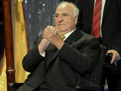 Altkanzler Helmut Kohl (CDU) bei einer Feierstunde der Konrad-Adenauer-Stiftung zum Mauerfall. Helmut Kohl