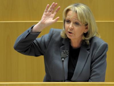 Die nordrhein-westfälische Ministerpräsidentin Hannelore Kraft (SPD) im Landtag in Düsseldorf. (Archivbild) Hannelore Kraft