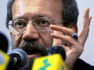 Irans Parlamentssprecher Ali Laridschani: Mal Drohung, mal Angebot im Atomstreit. Ali Laridschani