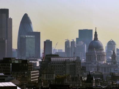 Blick auf die Skyline von London. Foto: Andy Rain / Archiv London
