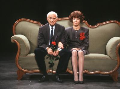 Ein kongeniales Paar: Loriot und Evelyn Hamann. Loriot