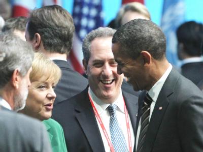 Alles wieder gut: Kanzlerin Merkel scherzt mit US-Präsident Obama auf dem G20-Gipfel. G20-Gipfel