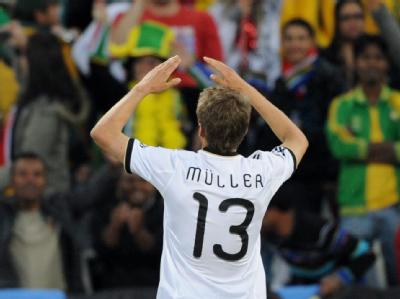 Der erst 20-jährige Thomas Müller bot gegen England erneut eine grandiose Leistung. Müller