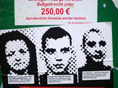 Die Zwickauer Neonazi-Terrorzelle war jahrelang untergetaucht. Foto: Uwe Zucchi/Archiv Neonazi-Terrorzelle