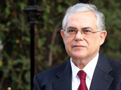 «Es ist ein Moment der historischen Verantwortung»: Griechenlands Ministerpräsident Lucas Papademos. Foto: Orestis Panagiotou/ Archiv Lucas Papademos
