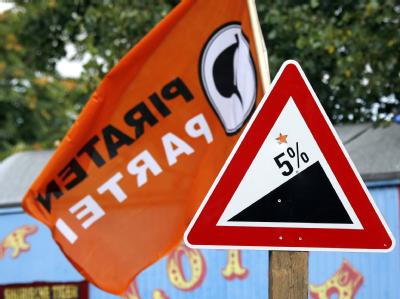 Für die Piratenpartei geht es steil bergauf: Sie knackte Anfang des Jahres die 20 000-Mitglieder-Marke. Foto: Wolfgang Kumm / Archiv Piratenpartei