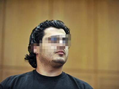 Rami M. gilt als einer der bekanntesten Islamisten Deutschlands. Rami M. auf der Anklagebank
