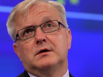 Laut EU-Währungskommissar Olli Rehn bleibt die wirtschaftliche Lage im Euroraum fragil. Foto: Olivier Hoslet Olli Rehn