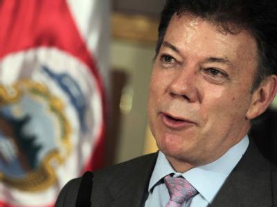 Der neue kolumbianische Präsident Santos will die Politik seines Vorgängers Álvaro Uribe fortsetzen. (Archivfoto) Juan Manuel Santos