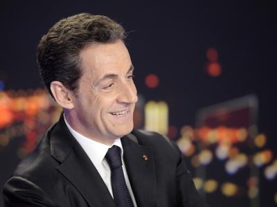 Im TV-Duell mit seinem Herausforderer Hollande will Frankreichs Präsident Sarkozy noch unentschlossene Wähler auf seine Seite ziehen. Foto: Lionel Bonaventure Nicolas Sarkozy