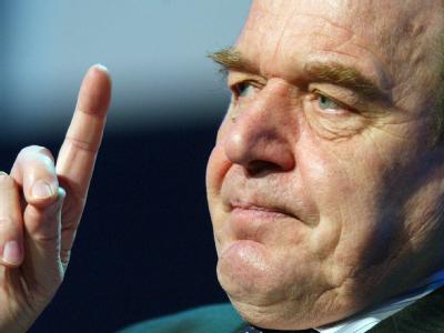 «Es war eine notwendige Entscheidung»: Ehemaliger Bundeskanzler Gerhard Schröder. (Archivbild) Gerhard Schröder