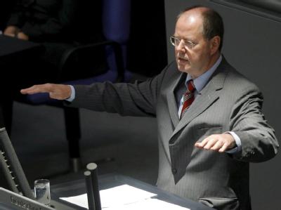 Der frühere Finanzminister Peer Steinbrück. Foto: Maria Laub/Archiv Steinbrück