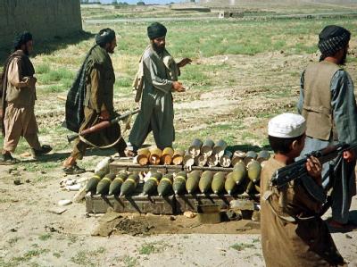 Bei den Gefechten im pakistanischen Distrikt Orakzai mussten 20 Taliban-Kämpfer ihr Leben lasen. (Archivbild) Taliban-Kämpfer