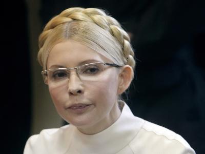 An ihrem Schicksal macht sich die Kritik des Westens fest: Die ehemalige ukrainische Regierungschefin Julia Timoschenko in einem Gerichtssaal in Kiew. Foto: Sergey Dolzhenko Julia Timoschenko