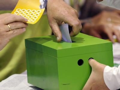 Die Grünen streiten über eine Urwahl zur Bestimmung ihrer Spitzenkandidaten für den Bundestagswahlkampf. Foto: Tim Brakemeier Debatte um Urwahl