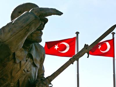 Das Denkmal für den Unbekannten Soldaten in Ankara: Unter den Toten soll auch ein Offizier gewesen sein, der die Einheit befehligt hatte. (Archivbild) Denkmal