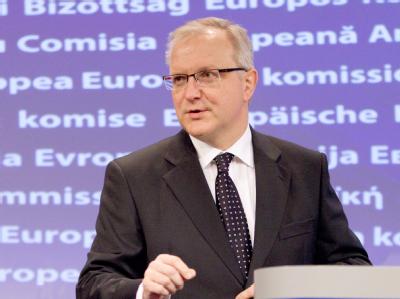 Der EU-Währungskommissar Olli Rehn. Olli Rehn