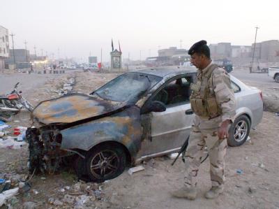 Die Gewalt im Irak nimmt kein Ende. Ziel sind seit Tagen immer wieder schiitische Pilger. Foto: Haider Al-Assadee/Archiv Anschlag in Basra