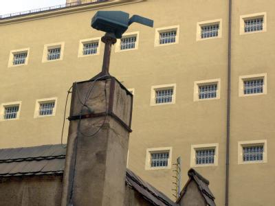 Blick auf die ehemalige Haftanstalt der Staatssicherheit in Bautzen. Gefängnis in Bautzen