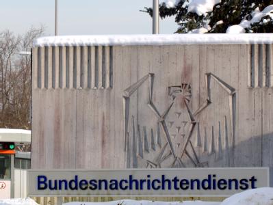 Der Eingang zum BND-Gelände in Pullach bei München (Archiv). BND-Zentrale