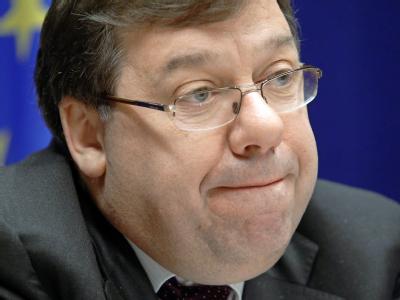 Irlands Ministerpräsident Brian Cowen. Brian Cowen