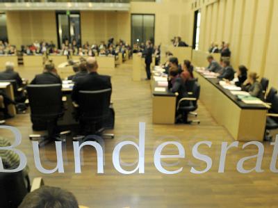 Der Bundesrat wird womöglich dem Steuerabkommen mit der Schweiz eine Abfuhr erteilen. (Archivbild) Bundesrat