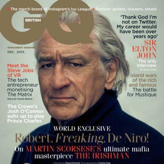 Robert De Niro bereut es, keine offene Beziehung zu seinem verstorbenen Vater Robert De Niro Sr. gehabt zu haben. Robert De Niro auf dem Cover von 'GQ'